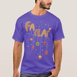 FA (LA)8 Math Teacher Christmas Santa Hat Christma T-Shirt