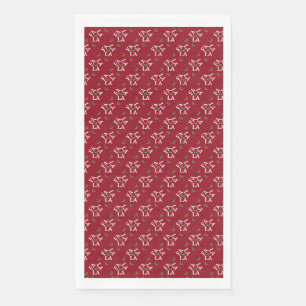 Fa La La Festive Holly Christmas Napkins