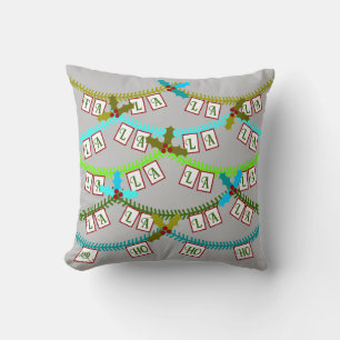 Fa La La & Ho Ho Ho Cushion