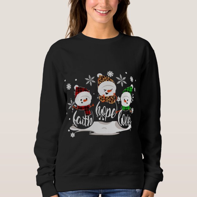 Fa-la-la Koala-la-la Cute Koala Bear santa christm Sweatshirt (Front)