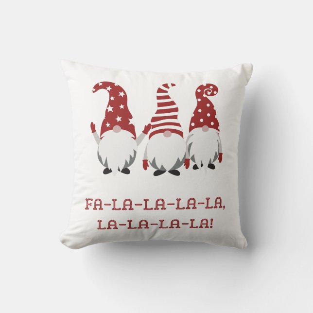 Fa La La la Cushion (Front)