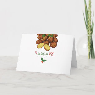 Fa la la la la fel - Produce Pun Holiday Card