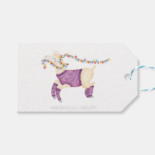 Fa-la-la-la-llama cute Christmas gift tags
