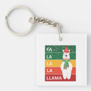 FA LA LA LA LLAMA KEY RING