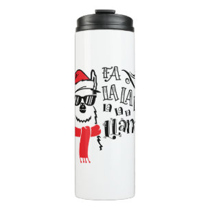 Fa La La La Llama Thermal Tumbler