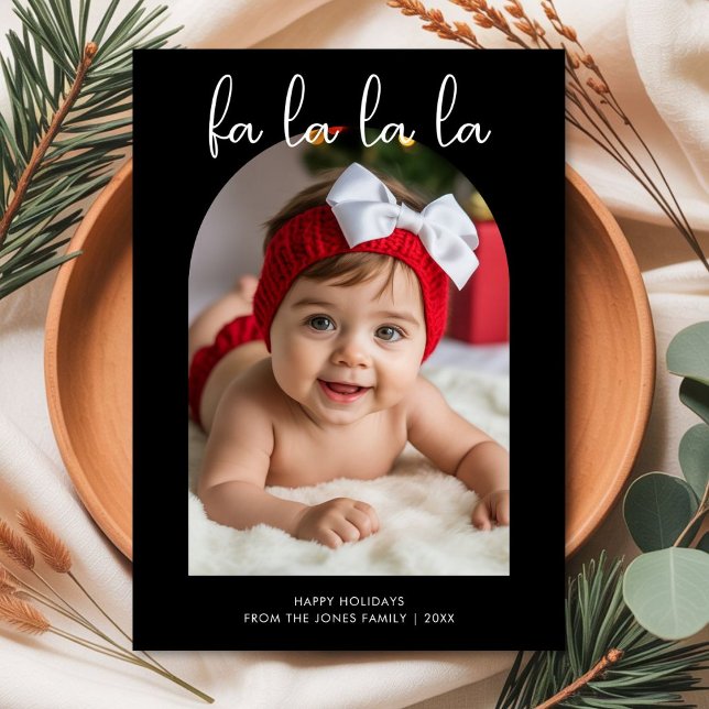 Fa La La La Modern Family Holiday Card (Creator Uploaded)
