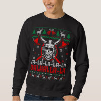 Fa-La-La-La Valhalla-La Funny Viking God Ugly Xmas
