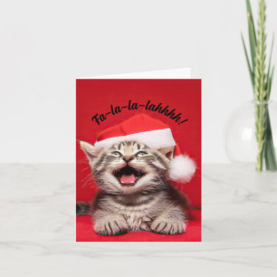 Fa-la-la-lalahhhh! Card