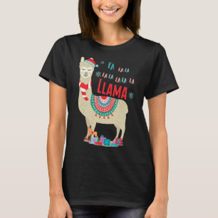 Fa La La Llama Christmas Christmas Lllama T-Shirt