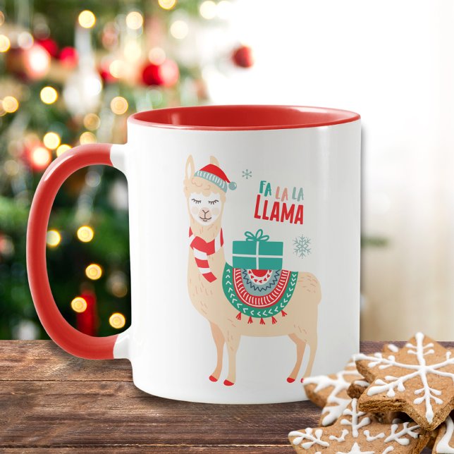 Fa La La Llama | Christmas Mug (Creator Uploaded)