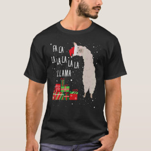 Fa La La Llama Llama Christmas Women Men Kids 1 T-Shirt