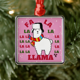 Fa La La Llama Ornament - Baby It's Cold Outside