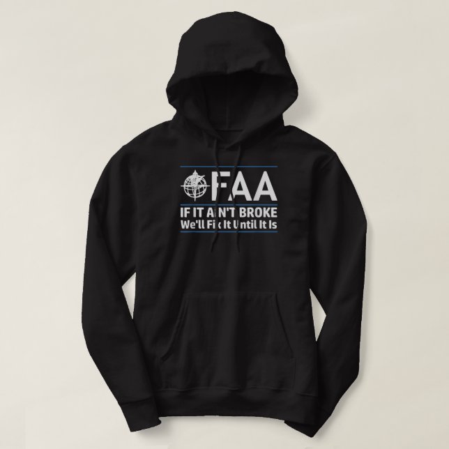 FAA Federal Aviation Authority Shirt Funny Conserv (Design Front)