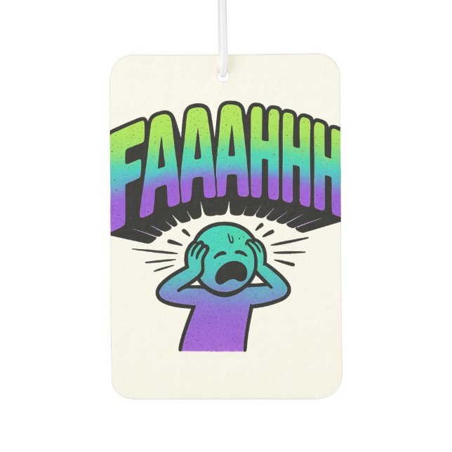 FAAAAHHH  CAR AIR FRESHENER (Front)