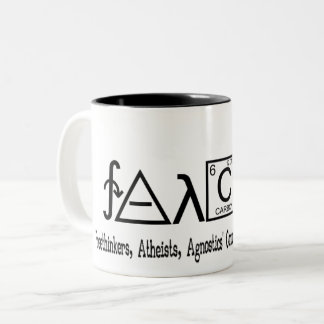 FAACT Atheist group coffe mug