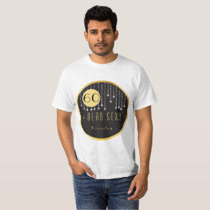 Fab 60th Cool Fun  Birthday Black T-Shirt