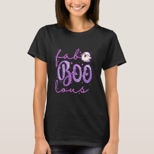 Fab Boo Lous Cute Ghost Halloween Costume Womens G T-Shirt