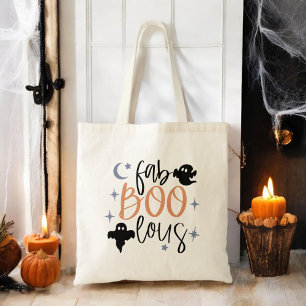 fab Boo lous Funny Ghost Womens Halloween Tote Bag