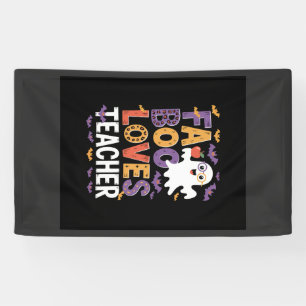 Fab Boo Lous Retro Halloween Banner