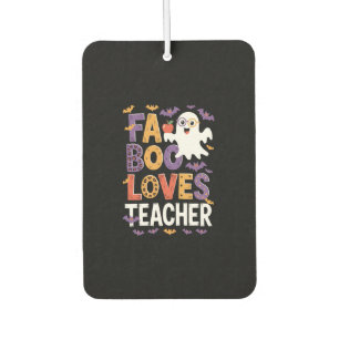 Fab Boo Lous Retro Halloween Car Air Freshener