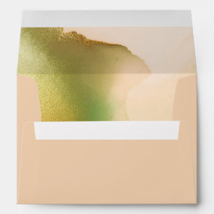 Fab Chartreuse 🤵 Bold & Stylish Budget Wedding Envelope
