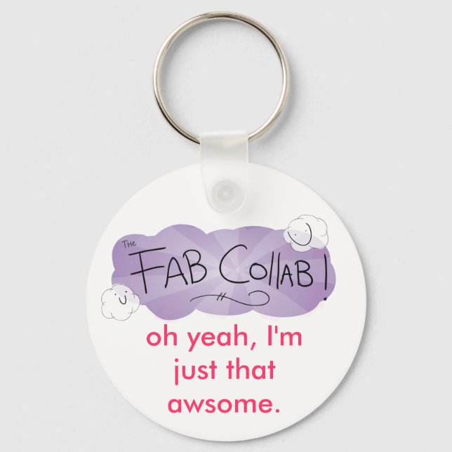 fab collab key chain (Front)