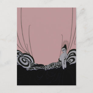 Fab Fashion Plate ~ Postcard French Vintage