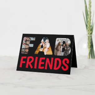 Fab Friends Girl's Gang Sentimental 4 Photo Card