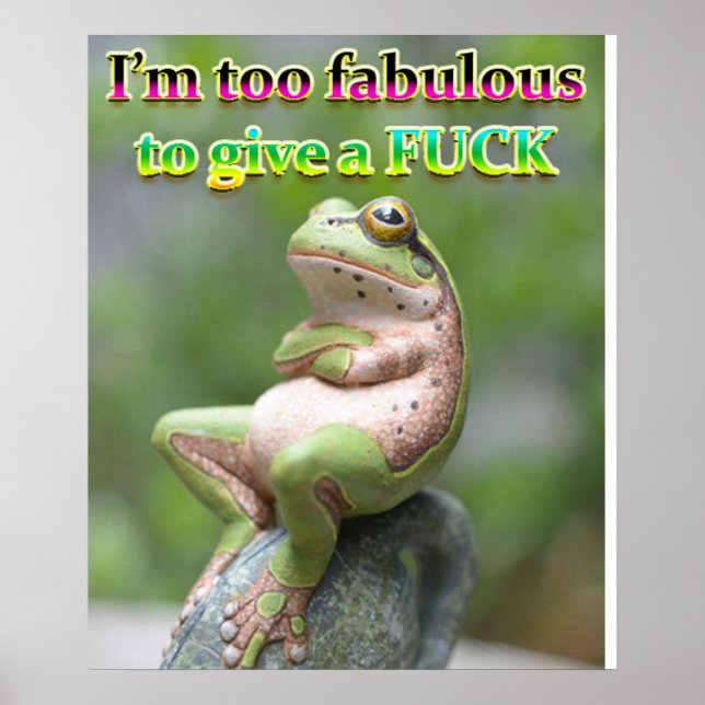 FAB FROG FREDDIE POSTER (Front)