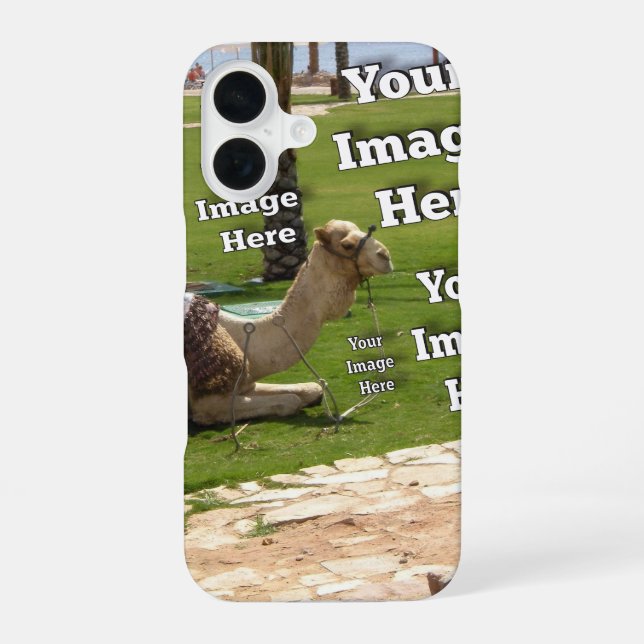 Fab Fun Vacation Create Your Own iPhone 16 Case (Back)