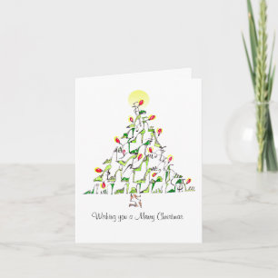 Fab' Shoe Tree cards/ Must see inside! Holiday Card
