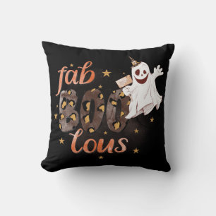 FabBOOlous Halloween Ghost Funny Cushion
