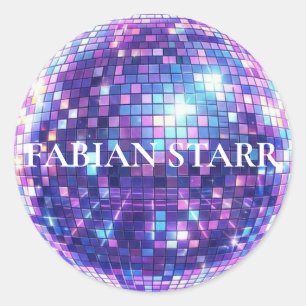 Fabian Starr Disco Ball Sticker