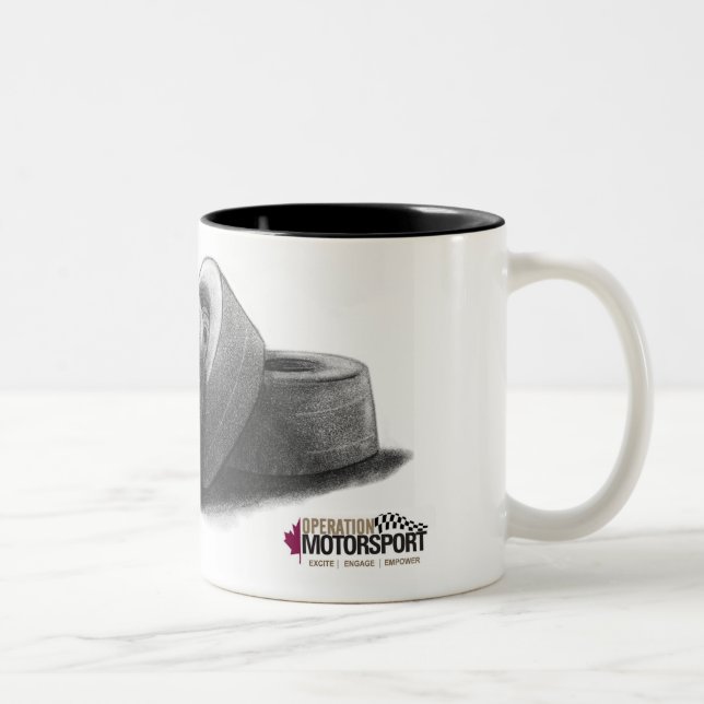 Fabio Napoleoni Operation Motorsport Coffee Mug (Right)