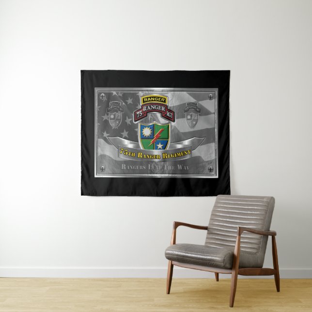 Fabled 75th Ranger Regiment Tapestry (In Situ (Horizontal))