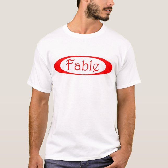 FABLElogo-red T-Shirt (Front)