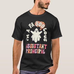 Faboolous Assistant Principal Retro Halloween Vint T-Shirt