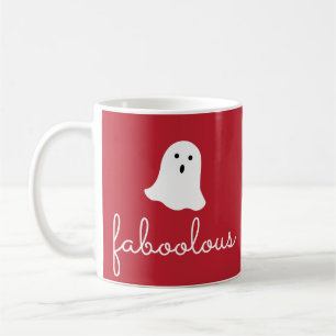 Faboolous boo ghost for Halloween Coffee Mug