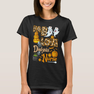 Faboolous Dialysis Nurse Funny RN Squad Halloween T-Shirt