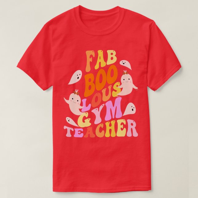 Faboolous GYM TEACHER Costume This Is My Spooky34 T-Shirt (Design Front)