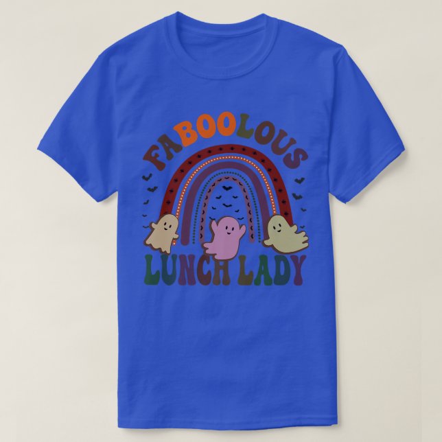 FABOOLOUS LUNCH LADY Costume This Is My Scary Vibe T-Shirt (Design Front)