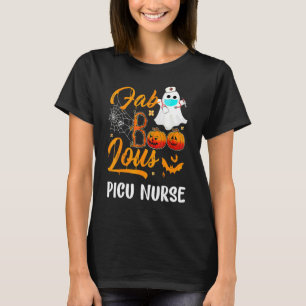 Faboolous Picu Nurse Halloween Costume Paediatrics T-Shirt