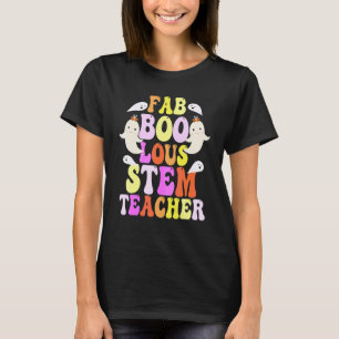 Faboolous STEM TEACHER Costume This Is My Spooky 5 T-Shirt