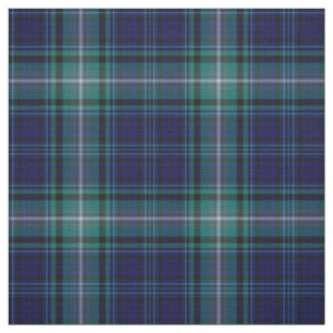 Fabric - Blue & Green Tartan