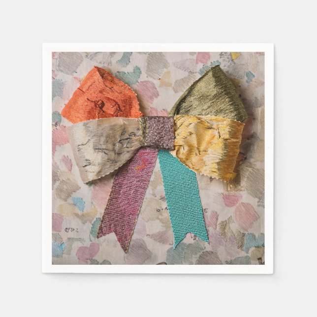 Fabric Bow Napkin (Front)