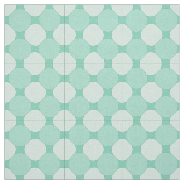 Fabric - Circles on Tiles (Swatch)