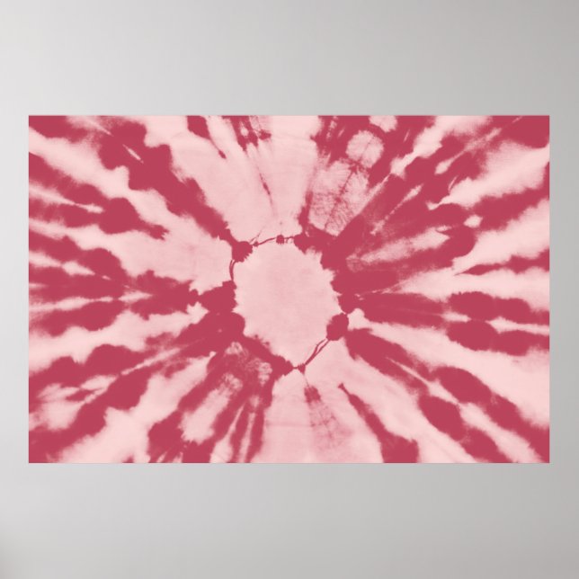 Fabric cotton tie dye pattern abstract backgrounda poster (Front)