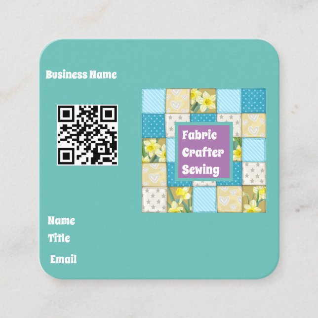 Fabric Crafter Business Card (Front)