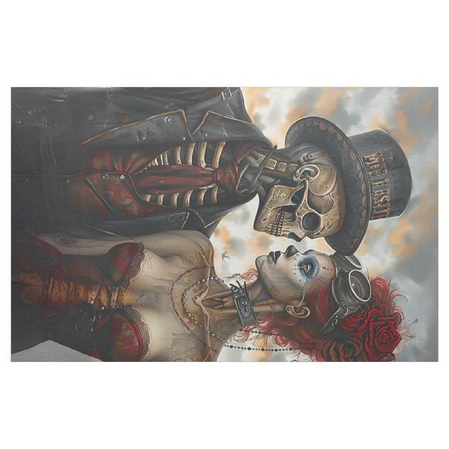 Fabric Day of Dead Fat Quarter Only  (Fat Quarter)