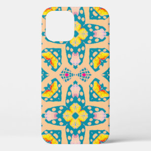 Fabric Design. Inca Fashion Illustration. Lisbon M iPhone 12 Case
